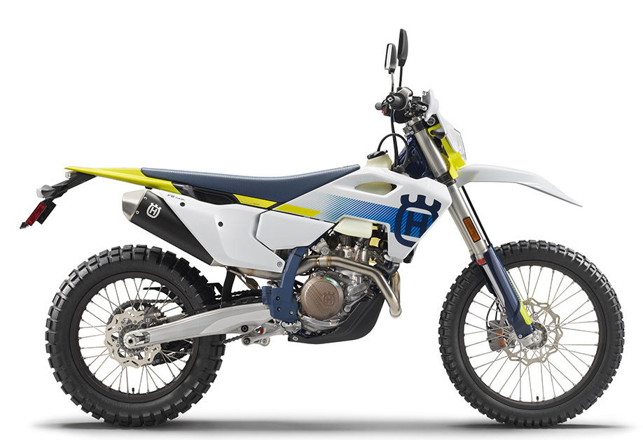 2024 Husqvarna FE 501s: Powerful, agile, and comfortable dual-sport motorcycle with new engine, chassis, and suspension.