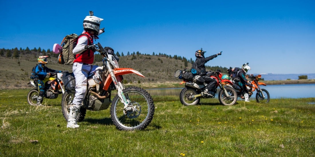 Dirt Bike Camping